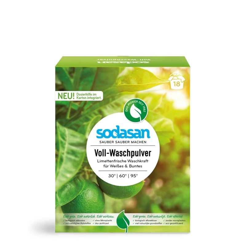Voll-Waschpulver Limette