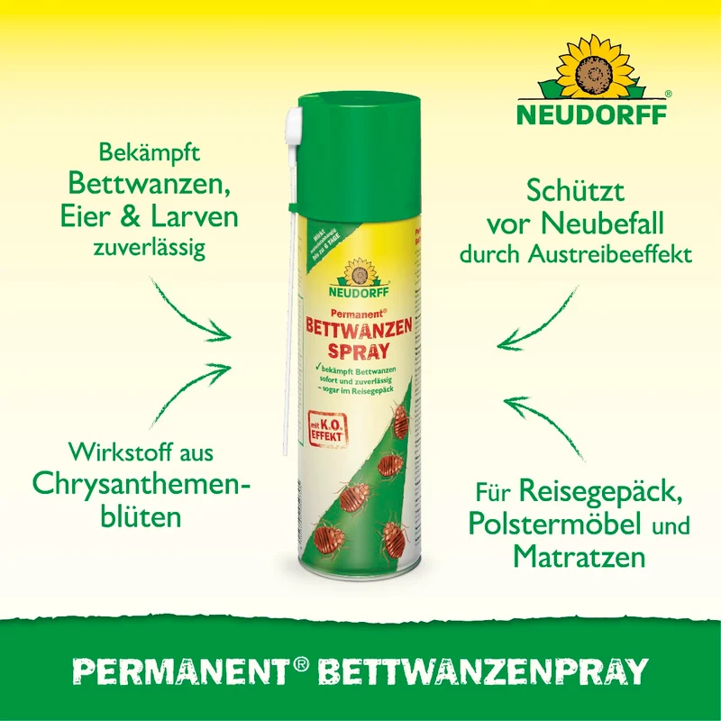 Permanent BettwanzenSpray