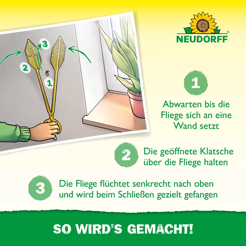 Doppelfliegenklatsche