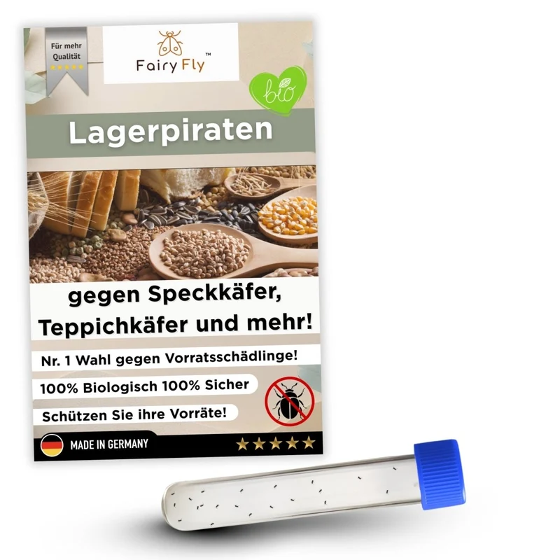 Lagerpiraten gegen Speckkäfer & Teppichkäfer
