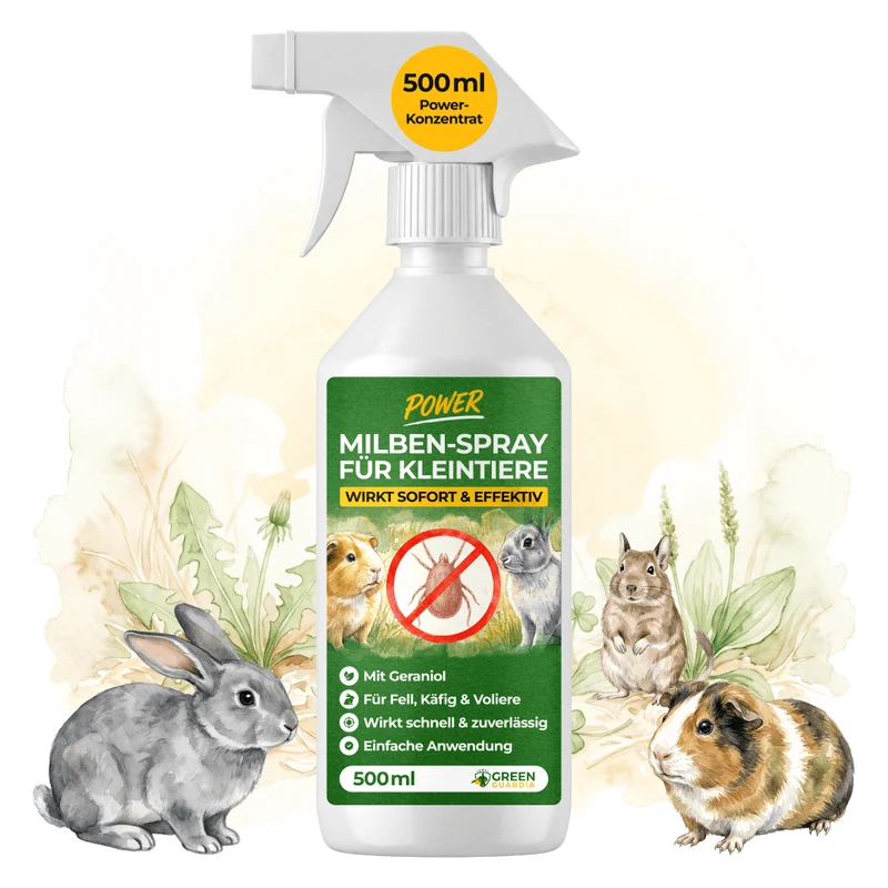 Milben-Abwehrspray für Kleintiere – Power-Konzentrat 500 ml