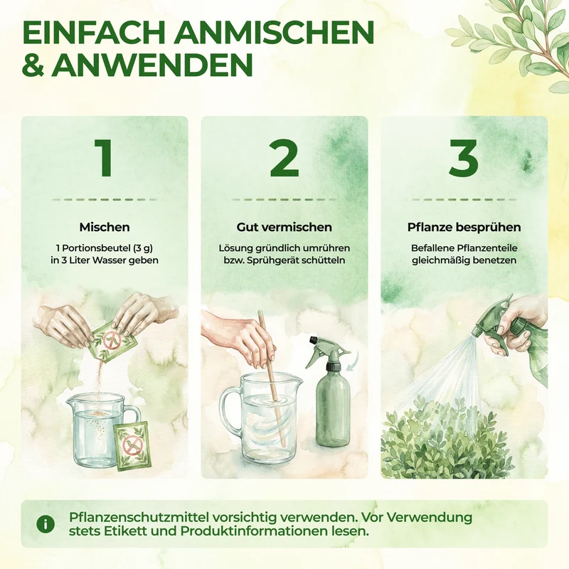 XenTari® Zünslerfrei & Raupenfrei, 2 x 3g