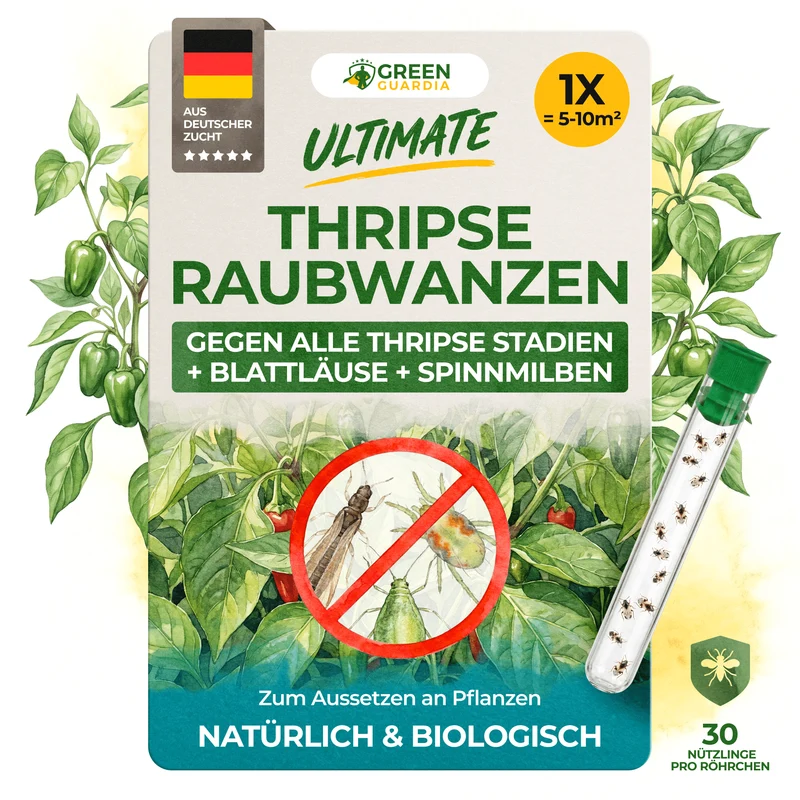 Punaises prédatrices Orius contre tous les stades de développement des thrips