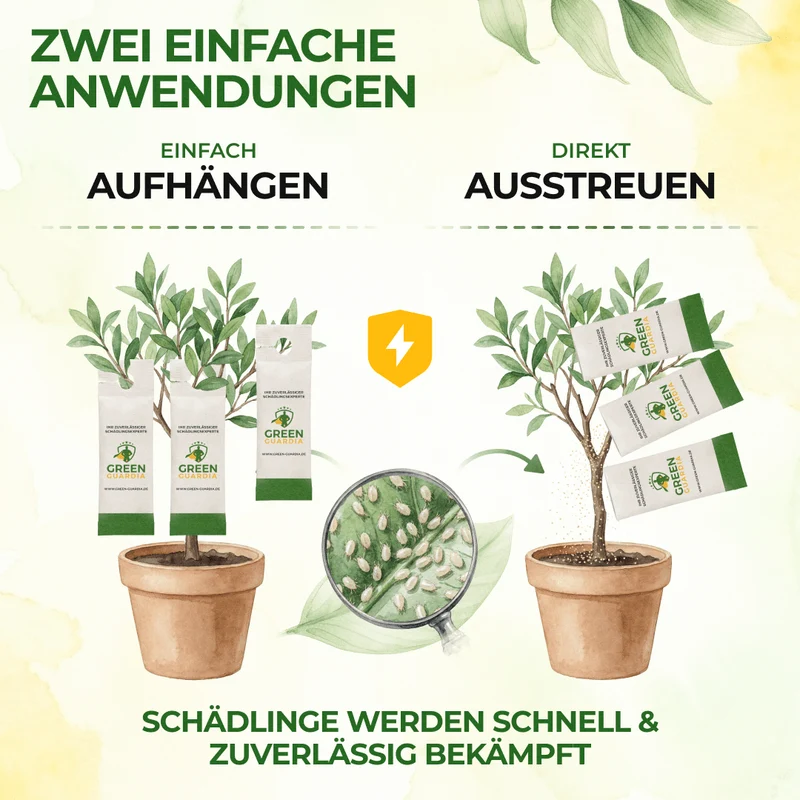 Raubmilben Trio gegen Thripse, Spinnmilben & Weiße Fliegen