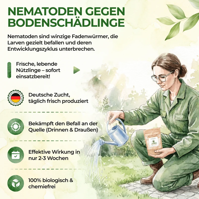Nematoden gegen Thripse
