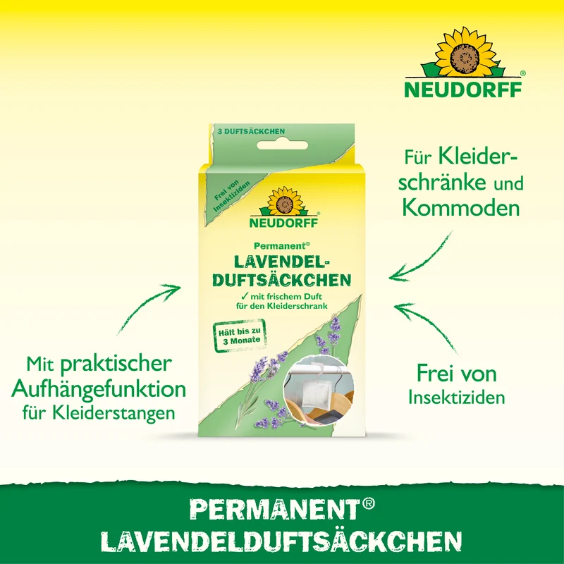 Permanent Lavendelduftsäckchen