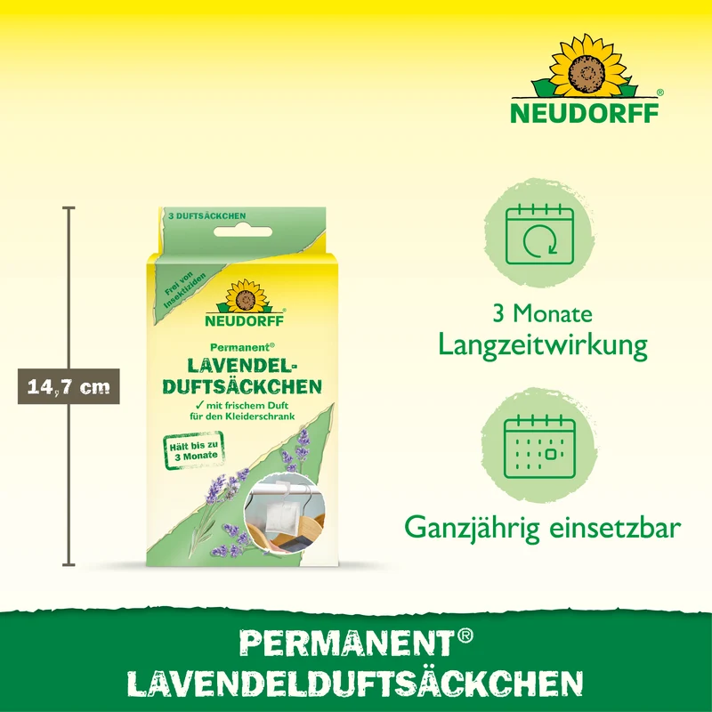 Permanent Lavendelduftsäckchen