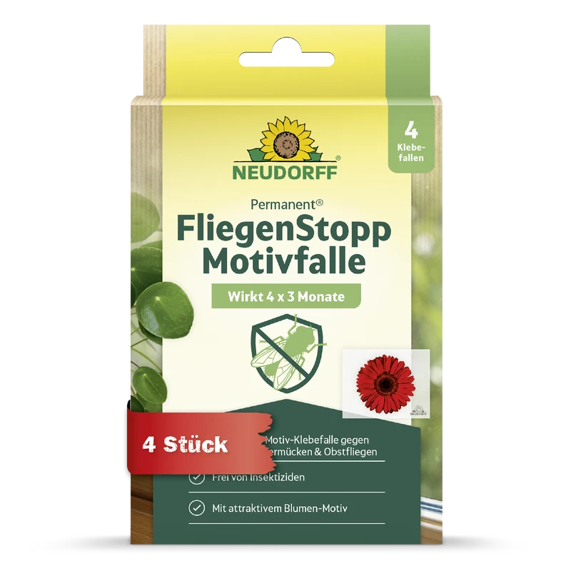 Permanent Fliegenstopp Motiv