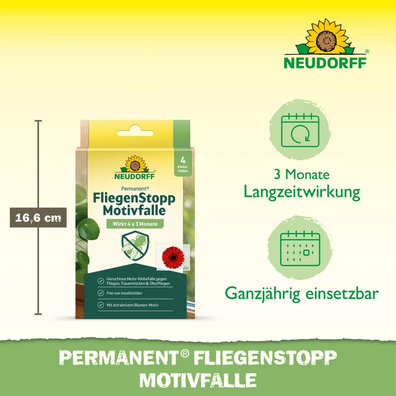 Permanent Fliegenstopp Motiv