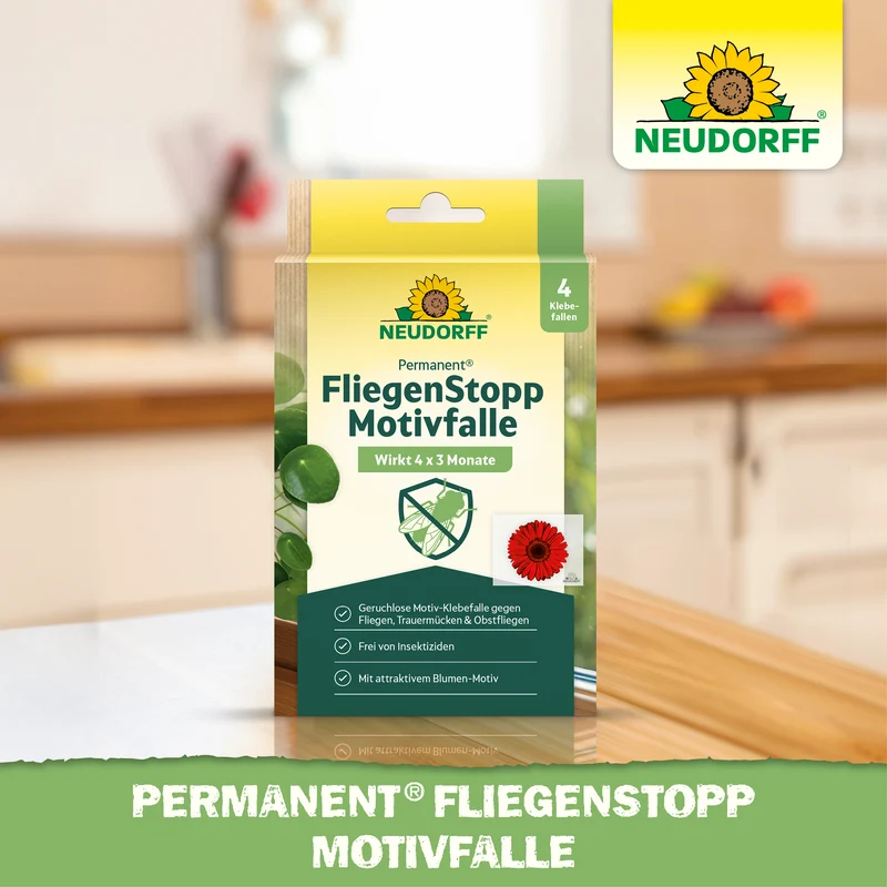 Permanent Fliegenstopp Motiv