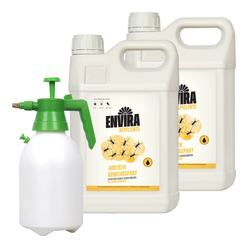 Envira Ameisen Abwehrspray 2 x 5L + 2L Drucksprüher
