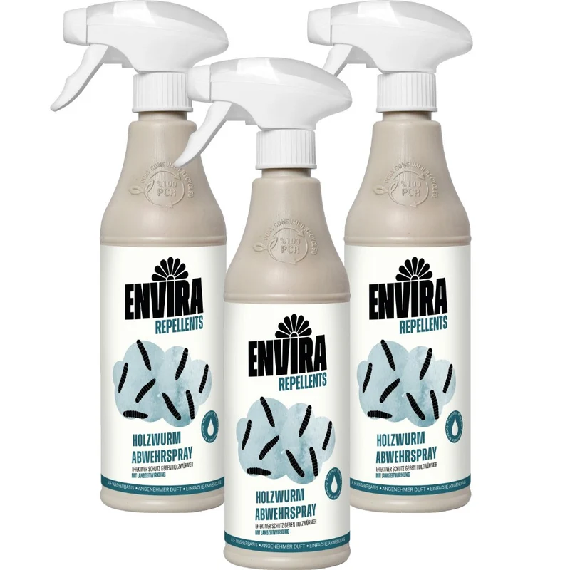 Envira Holzwurm Abwehrspray 3 x 500ml