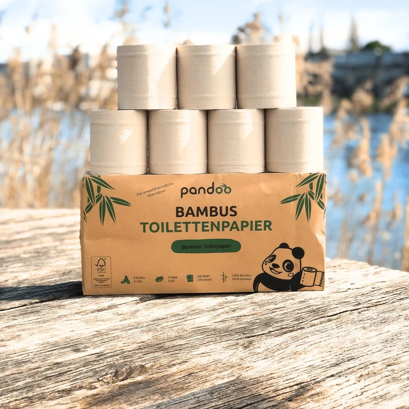 Bambus Toilettenpapier 3-lagig