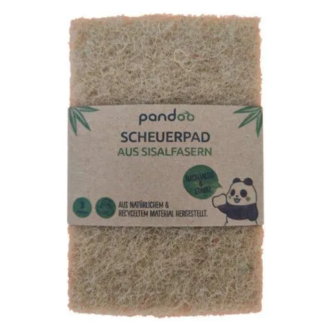 Scheuerpad aus Sisalfasern 3er Set