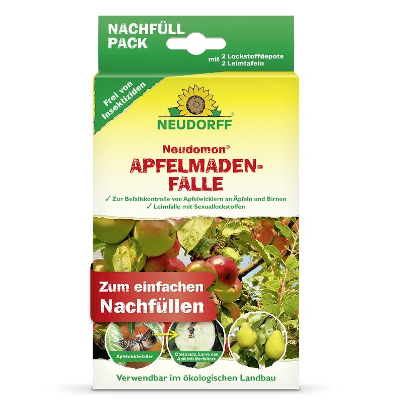 Neudomon ApfelmadenFalle Nachfüllpack