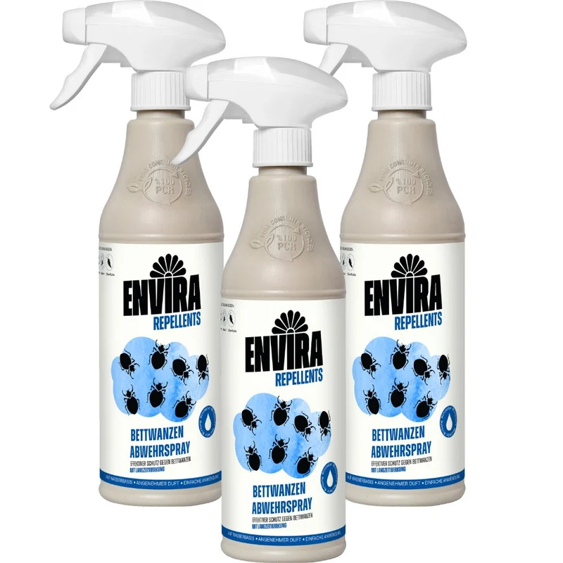 Envira Bettwanzen Abwehrspray 3 x 500ml