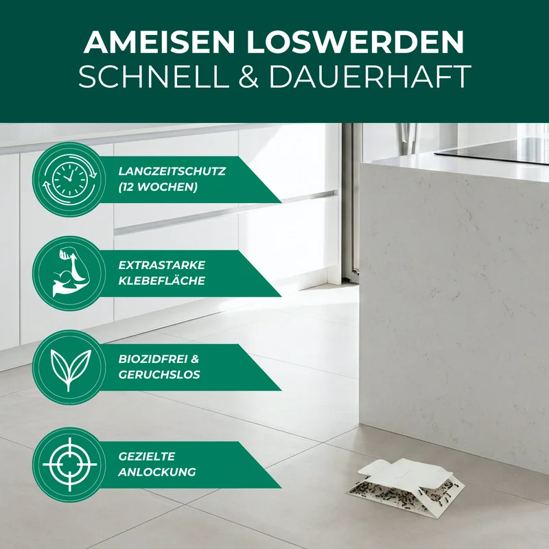 Ameisenfalle mit Spezial-Lockstoff