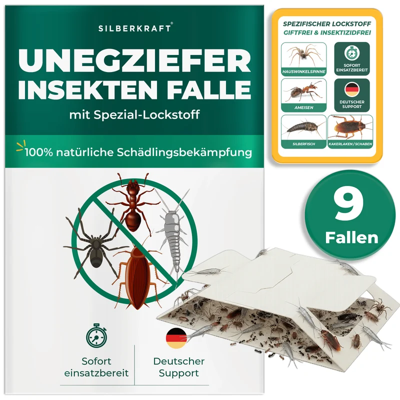 Ungeziefer/ Insektenfalle mit Spezial-Lockstoff