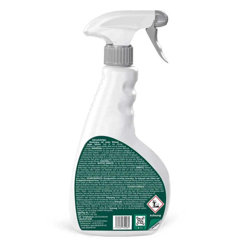 Spinnenspray 500 ml inkl. E-Book
