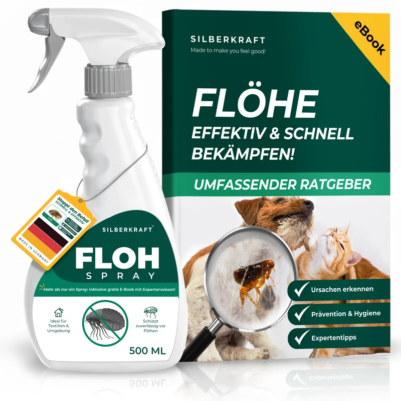 Flohspray Textil & Umgebung inkl. E-Book