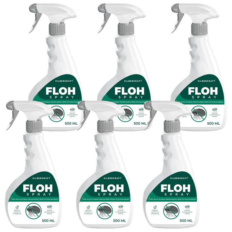 Flohspray Textil & Umgebung inkl. E-Book