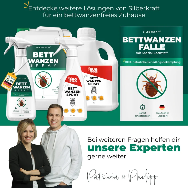 Bettwanzenfalle mit Spezial-Lockstoff