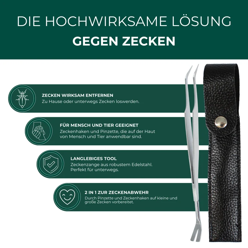 Zeckenfrei-Set - Dein Duo für Schutz & Entfernung