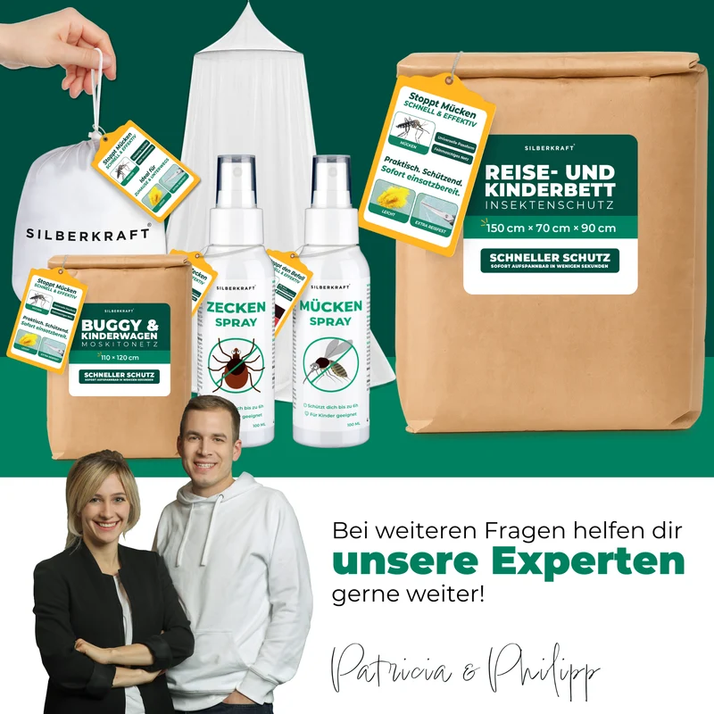 Insektenschutz für Reise- und Kinderbett – Mückennetz 150×70×90 cm – Faltbar & atmungsaktiv – Für Babyreisebett & Beistellbett – Inkl. Transportbeutel
