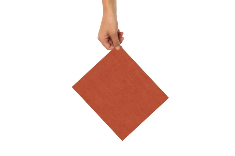 Bienenwachstuch Large orange "Wilde Möhre"