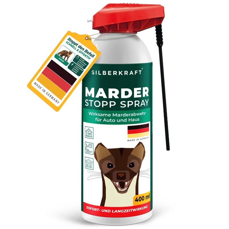 Marder-Stopp Spray: Hochwirksamer Marderschutz für dein Auto und Zuhause