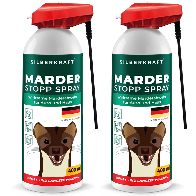 Marder-Stopp Spray: Hochwirksamer Marderschutz für dein Auto und Zuhause