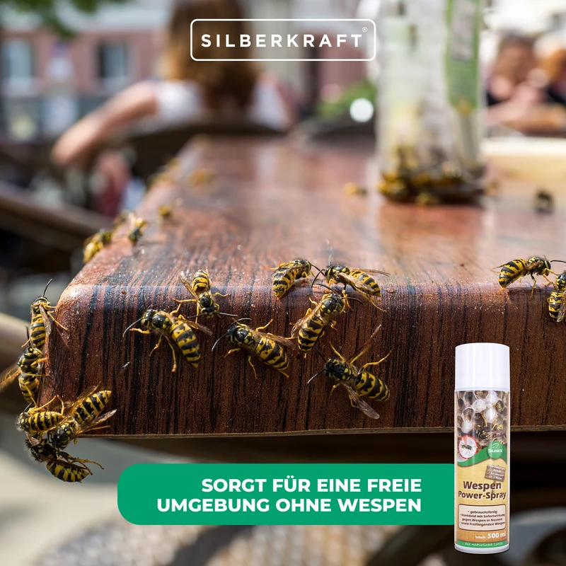 Silence Wespen-Power Spray: Gebrauchsfertiges Insekten-Spray mit sofortiger Wirkung