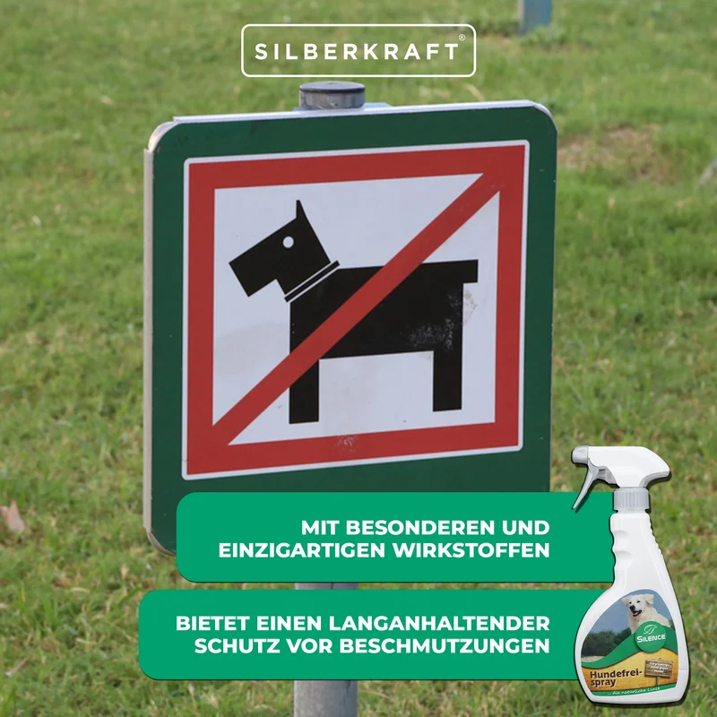 Silence Hundefrei-Spray: Vergrämungsmittel gegen Hunde
