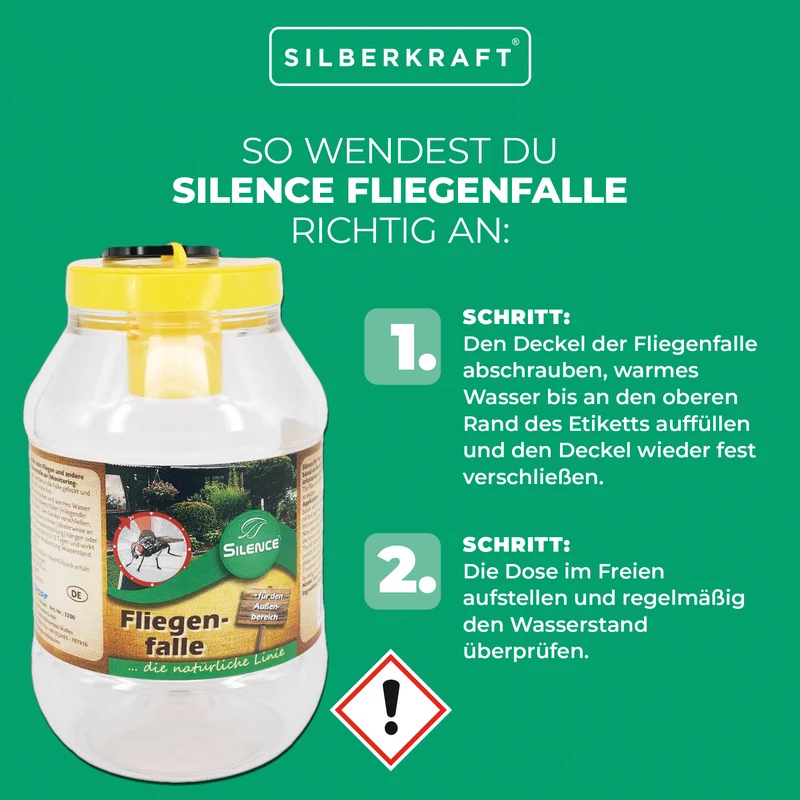 Silence Fliegenfalle: Optimaler Fliegenschutz für den Außenbereich