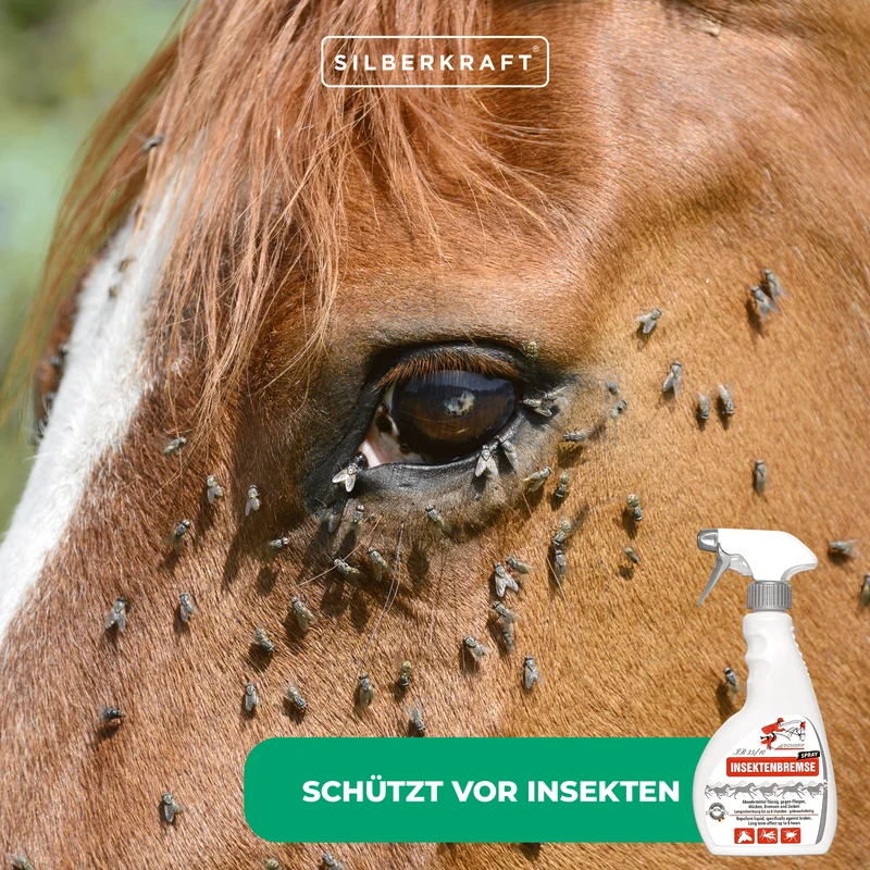 Insekten-Abwehrspray für Pferde: Effektiver Schutz vor Mücken, Bremsen und Zecken
