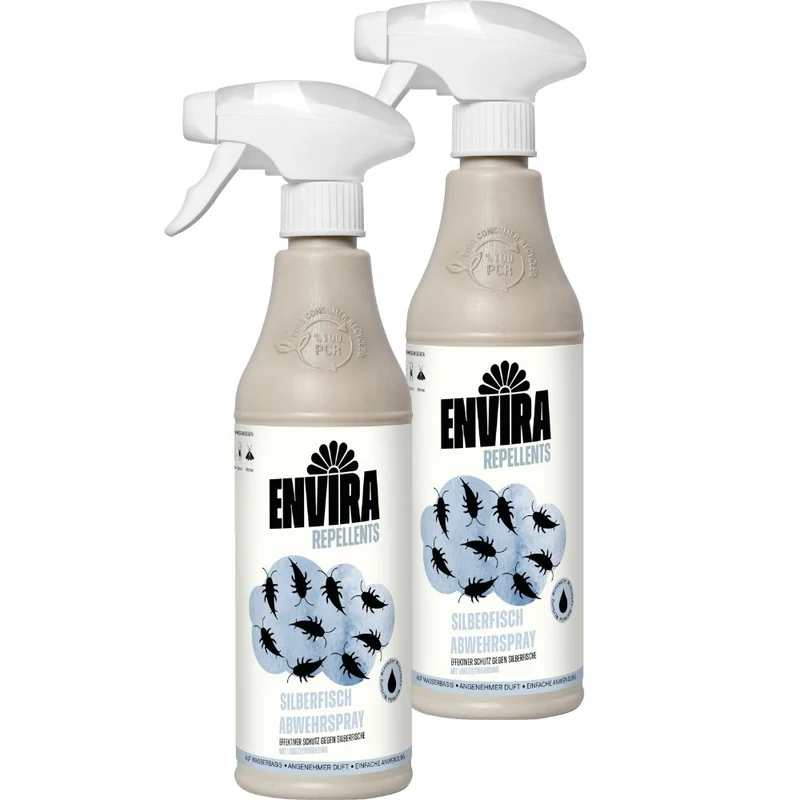 Envira Silberfisch Abwehrspray 2 x 500ml