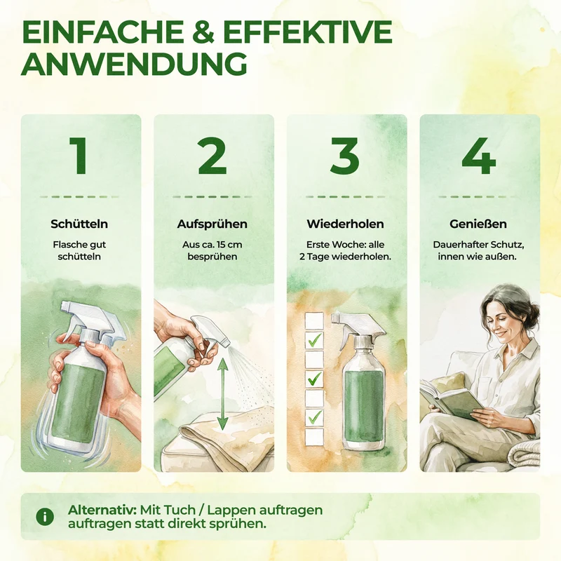 Läuse-Abwehrspray Power-Konzentrat - 500ml