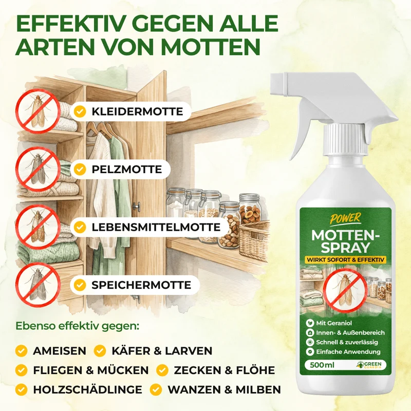 Motten-Abwehrspray Power-Konzentrat - 500ml