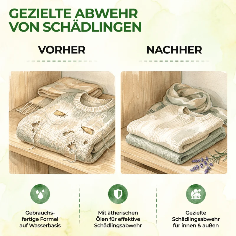 Motten-Abwehrspray Power-Konzentrat - 500ml