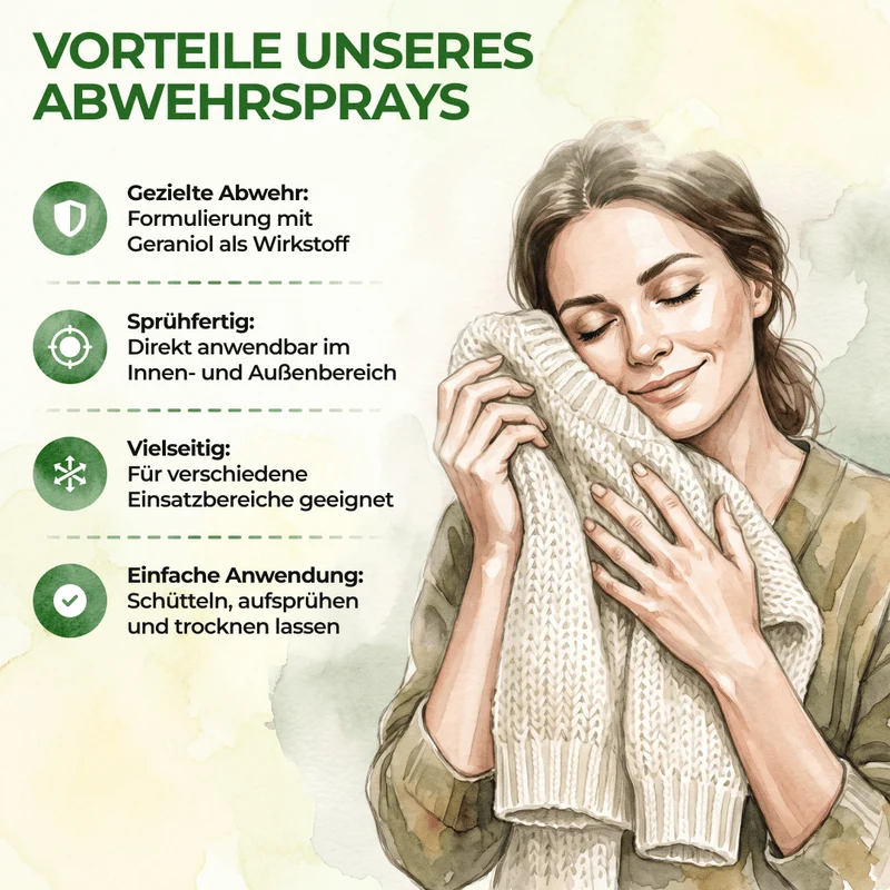 Motten-Abwehrspray Power-Konzentrat - 500ml