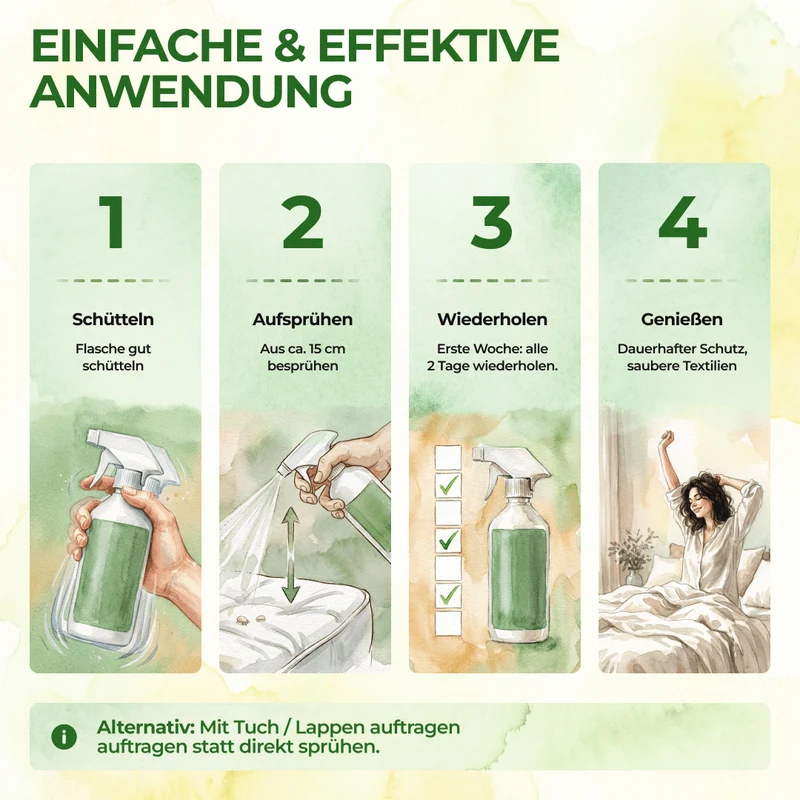 Milben-Abwehrspray Power-Konzentrat - 500ml