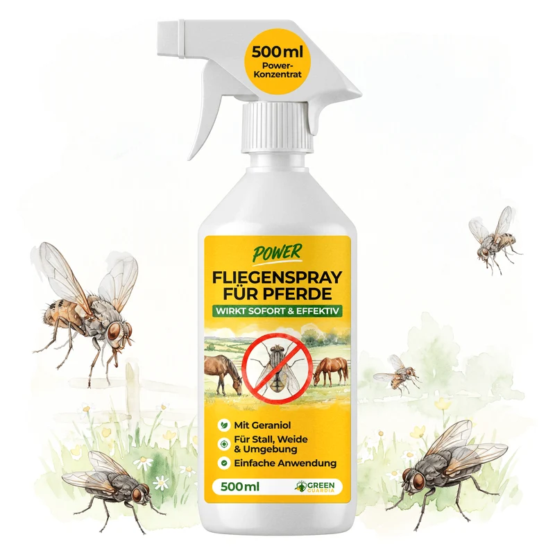 Paardenvliegenspray met geconcentreerde werking voor paarden