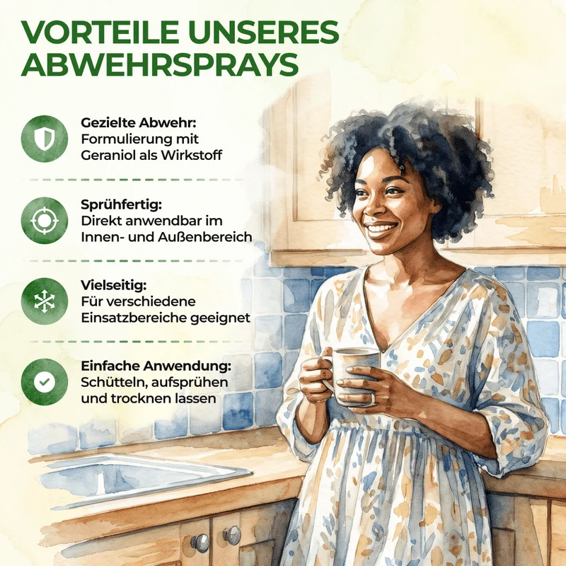 Sølvfisk/Papirfisk Afskrækningsspray Kraftkoncentrat