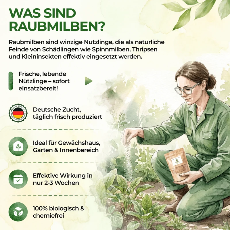 Raubmilben gegen Thripse