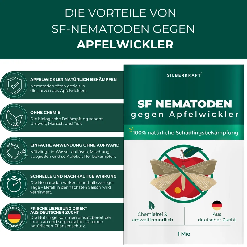 SF Nematoden gegen Apfelwickler