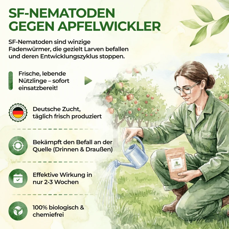 Nématodes SF contre le carpocapse