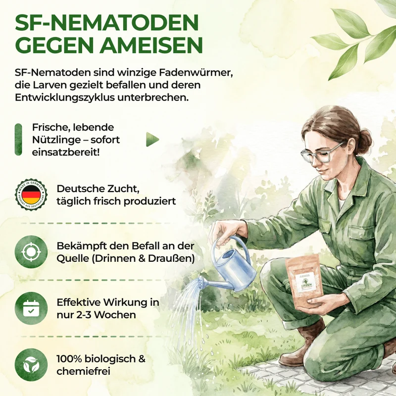 Nématodes SF contre les fourmis