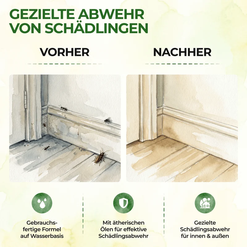Ongediertewerende spray met geconcentreerde werking
