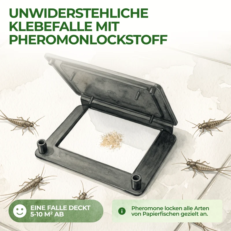 Papierfisch Falle