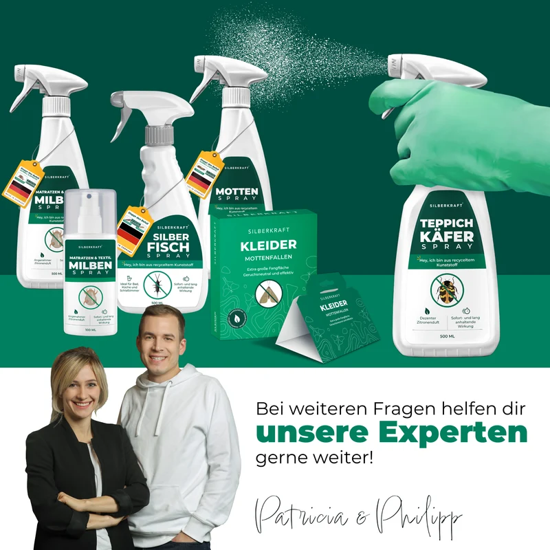 Teppichkäfer Spray - Teppichkäfer vertreiben & loswerden